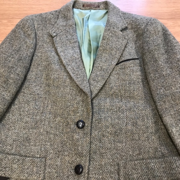 Burberry Ladies 100% Wool Jacket Size Small - Picture 10 of 15